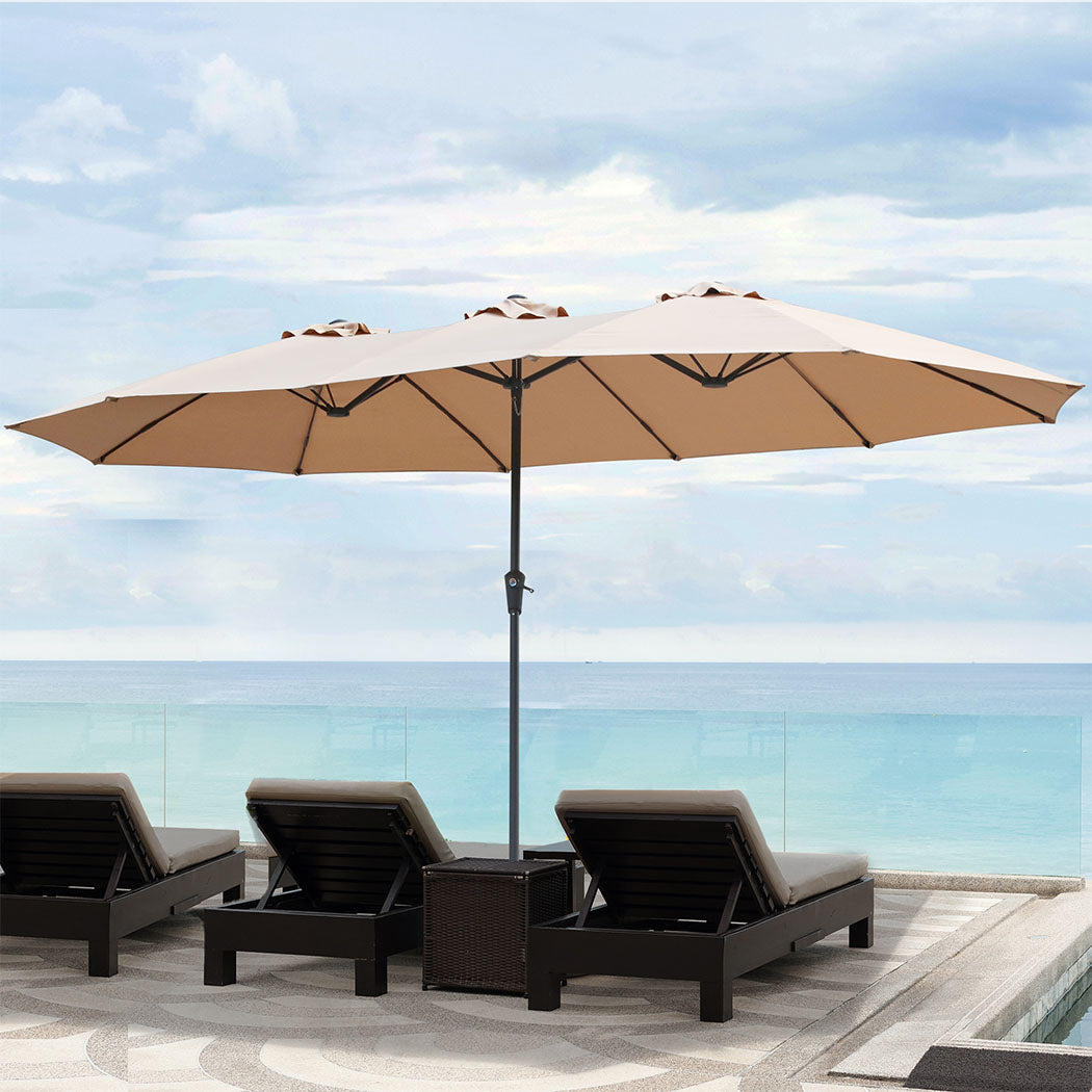 centra-4m-double-sided-patio-umbrella-outdoor-umbrella-base-stand-khaki-1996005405003747334