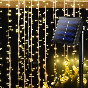Solar Powered LED Fairy String Lights-1973193613412274182