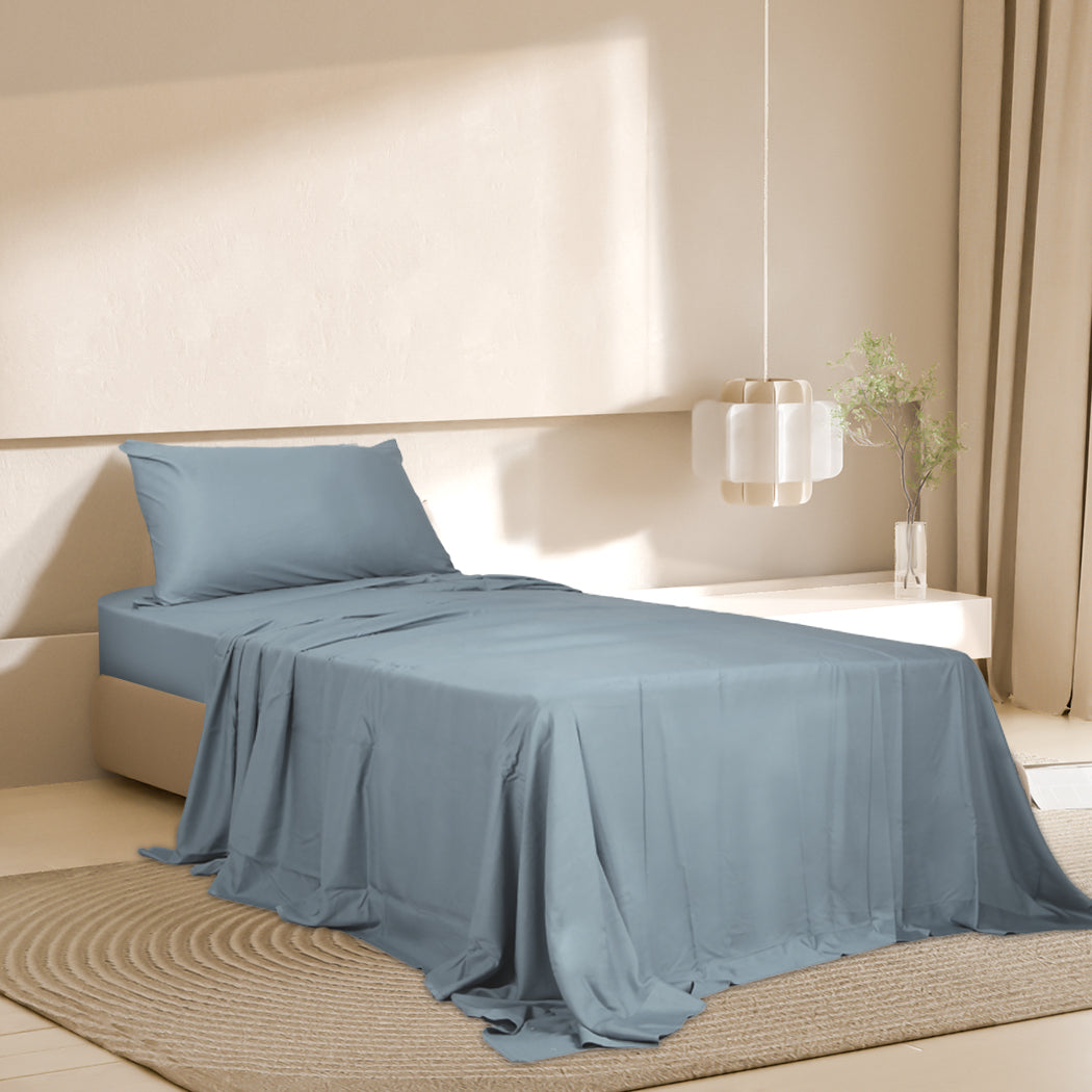 dreamz-3pcs-sinigle-size-100-bamboo-bed-sheet-set-in-grey-colour-single-1973194027796926470