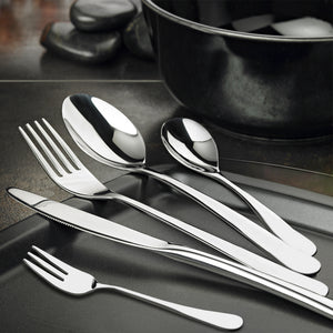 Cutlery Set Stainless Steel Knife Fork Silver-1975420476872331270