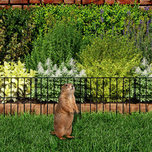 Mountview 10 Pcs Garden Fence Border Rustproof Metal-1996009992171425797