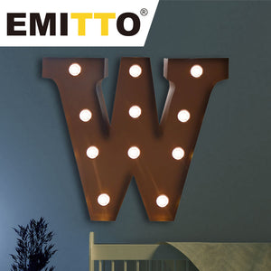 LED Metal Letter Lights Free Standing-1973194150023139334