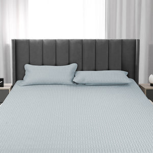 DreamZ Latex Cooling Bed Sheet Set Fitted 3PCS Double-1973194024219185158