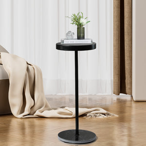 Side Table Round Tabletop Small Lightweight-1996005366755889158
