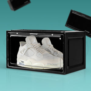 Stacked Shoe Box Acrylic Sneaker Display 1PC Black-1975420405862764550