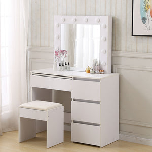 Levede Dressing Table Vanity Set Stool-1973193788277002246