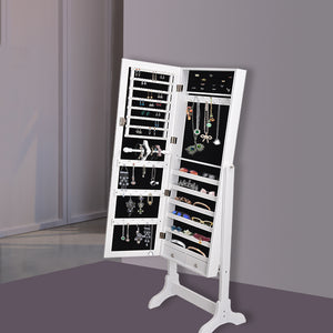 Levede Mirror Jewellery Cabinet Makeup-1973193900101341192