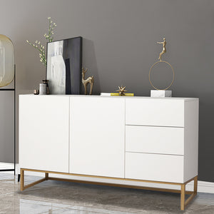 Levede Buffet Sideboard Storage Cabinet White-1975420495406960648
