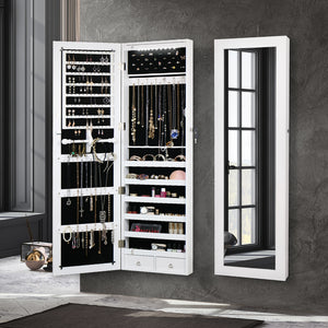 Levede Mirror Jewellery Cabinet Makeup-1975420469419053064