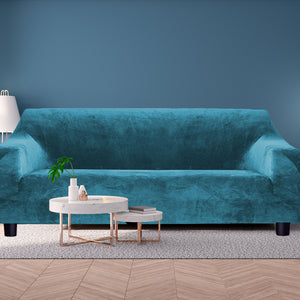 Marlow Sofa Covers 4 Seater High Stretch Green Agate Green-1973193798926340102