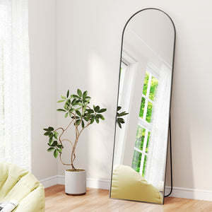 Yezi 165X60CM Full Length Mirror Wall Mounted Mirror Black-1996005488935964679