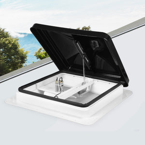 Manan Caravan Roof Vent 12V Fan RV Black-1973194054367842311