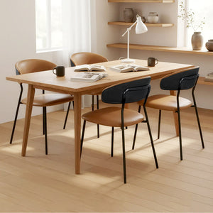 Levede 4x PU Leather Dining Chairs Kitchen Lounge-1996009957803298823