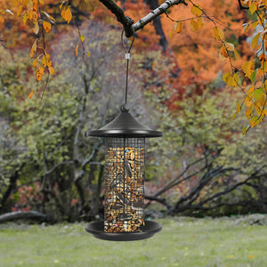 PaWz 3x Bird Feeder Hanging Wild Seed-1996005383847677959