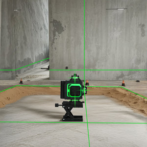 Traderight 4D 16 Line Green Laser Level Remote Tripod-1996005590169686023