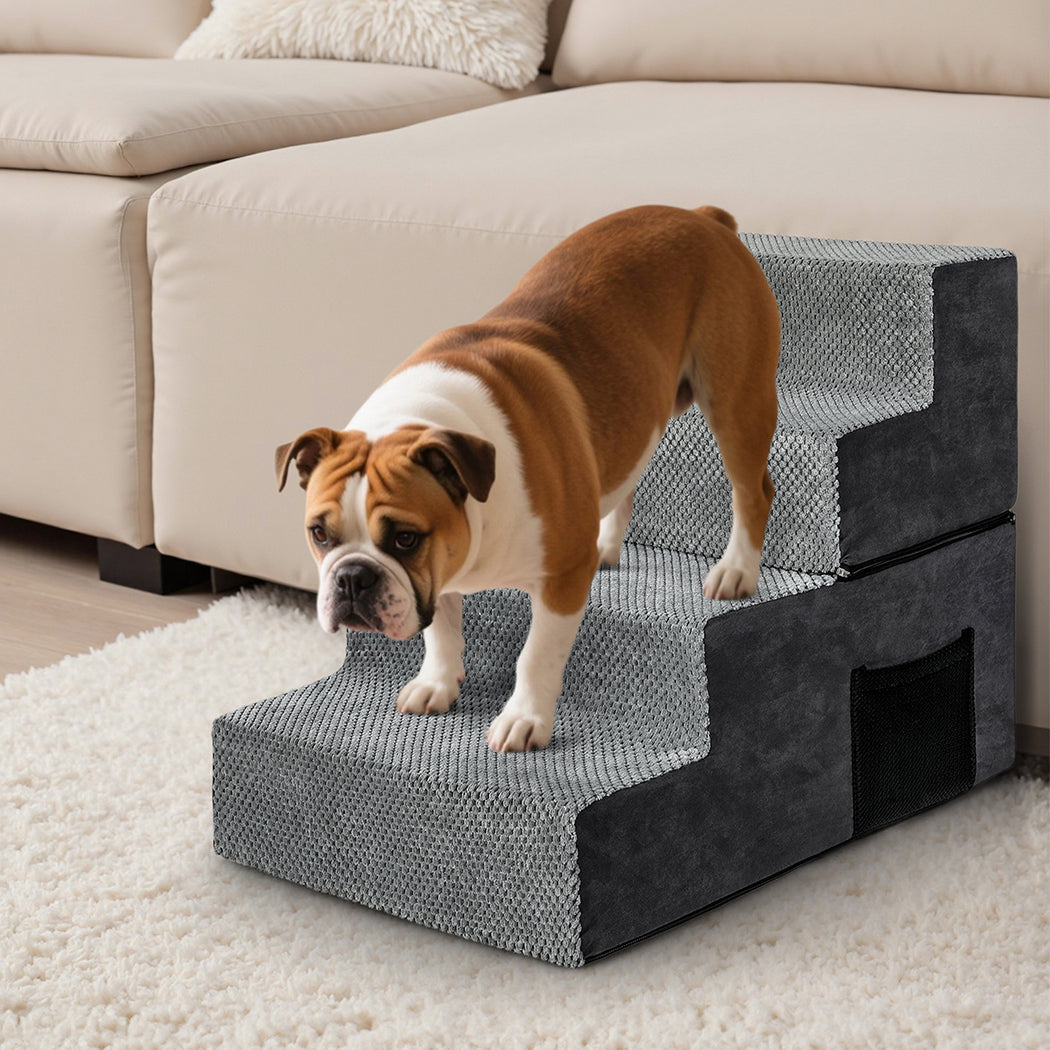 pawz-4-steps-pet-stairs-dog-ramp-high-density-foam-grey-1996005516555456519