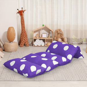 Dreamz Foldable Mattress Kids Pillow Purple Large-1975420443598917639