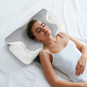 Dreamz Memory Foam Pillow Shoulder Neck Support-1996005453250826247
