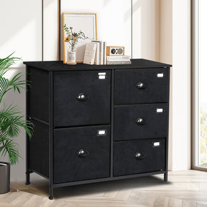 Levede Chest of 5 Drawers Storage Cabinet-1973194084755574790