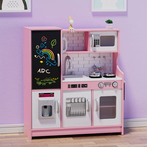 Bopeep Kids Kitchen Set Wooden Pretend Play Cooking Toy-1996005451455664135