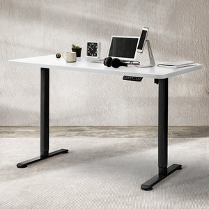 Levede Motorised Standing Desk Adjustable 140cm White 1000x 1MM-1975420506605752327