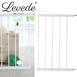 Levede Baby Safety Gate Adjustable Pet White 45cm Extension-1975420518618238983