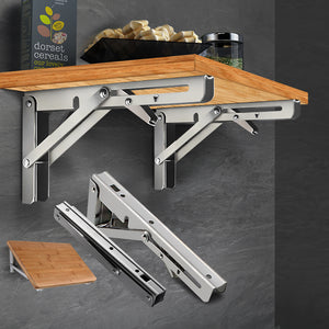 2Pcs 20" Folding Table Bracket Stainless-1973193883634503687