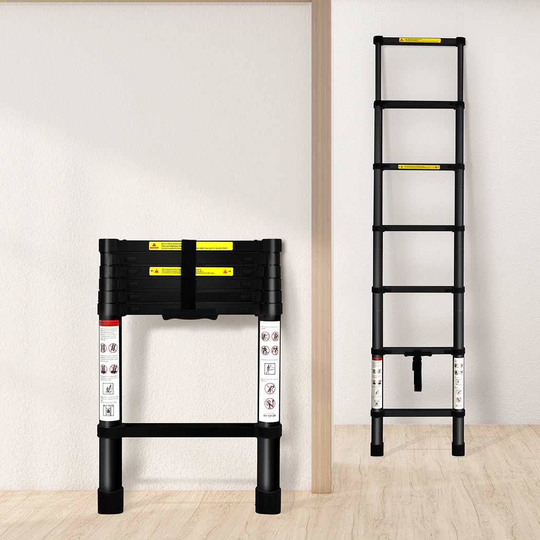 traderight-multipurpose-aluminium-ladder-telescopic-2m-black-2-meter-1973193882153914375