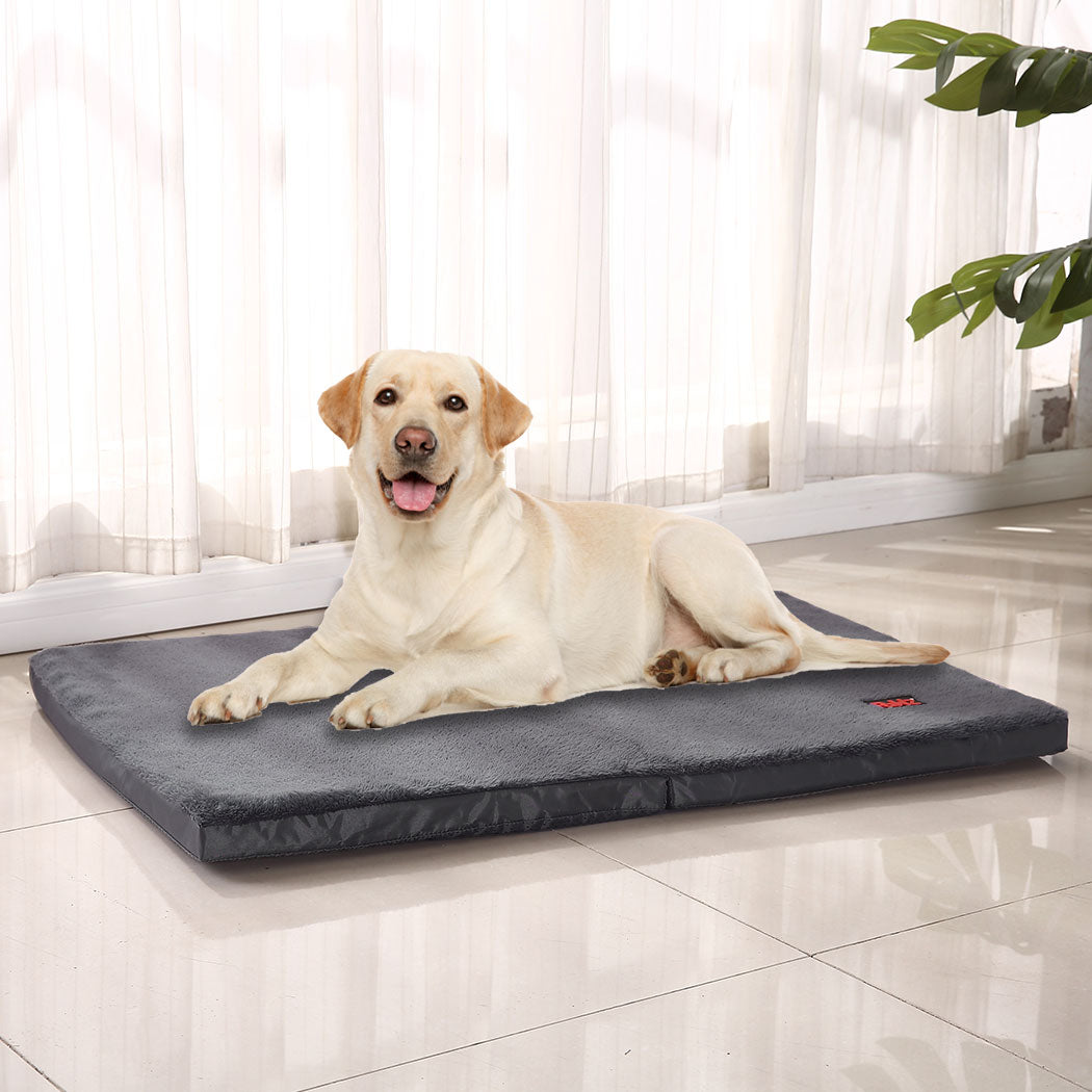 pawz-pet-bed-foldable-dog-puppy-beds-grey-x-large-1973193902429179911