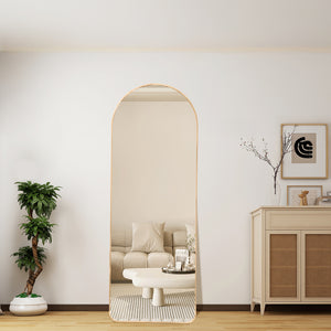 Yezi 165CM Arched Full Length Mirror-1996005394832560135