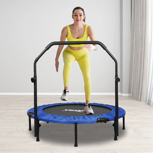 Centra 48" Foldable Mini Trampoline Rebounder Fitness-1996005447454298119