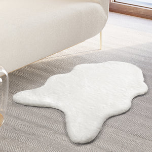 Marlow Floor Shaggy Rugs Area Rug Faux 60X90CM-1973193864038715399