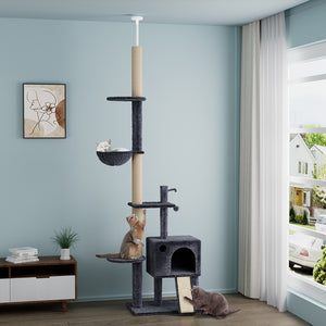 Pawz Cat Tree Scratching Post Scratcher Hammock Condo-1996005457671622663