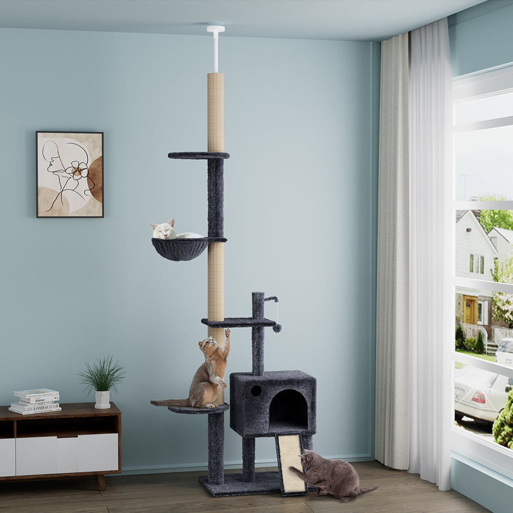 pawz-cat-tree-scratching-post-scratcher-hammock-condo-1996005457671622663