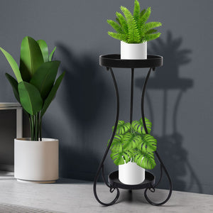 Levede Plant Stand 2 Tiers Outdoor Indoor Medium-1973193777262759943