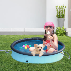 Pawz Folding Dog Swimming Pool-1996005407176396807