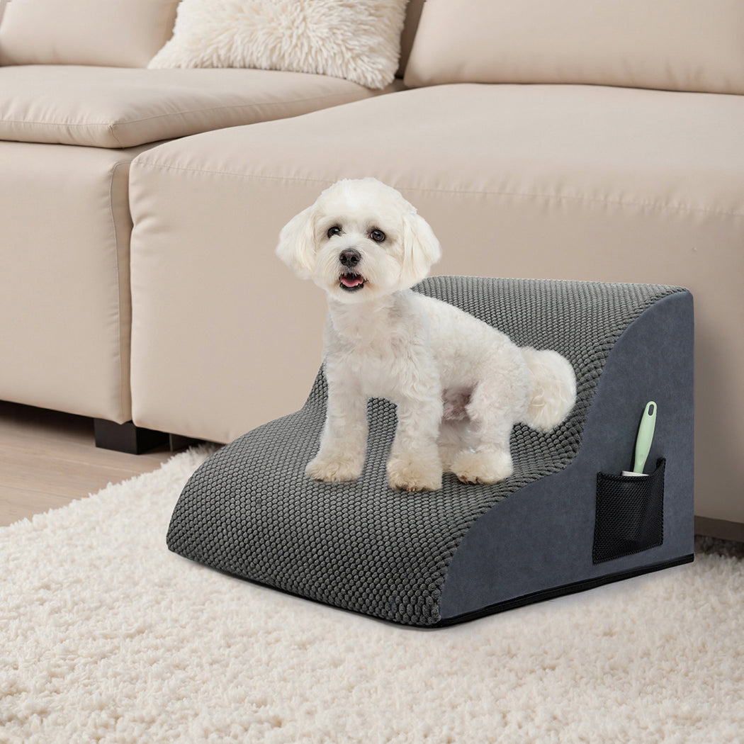 pawz-2-steps-pet-stairs-dog-ramp-high-density-foam-grey-1996005465150066695