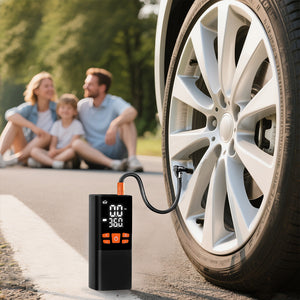 Traderight 150PSI 6000mAh Cordless Tire Inflator Dual Power-1996005589381156871