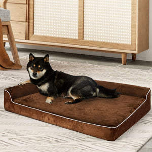 Pawz Orthopedic Dog Bed L Coffee-1996005407700684807