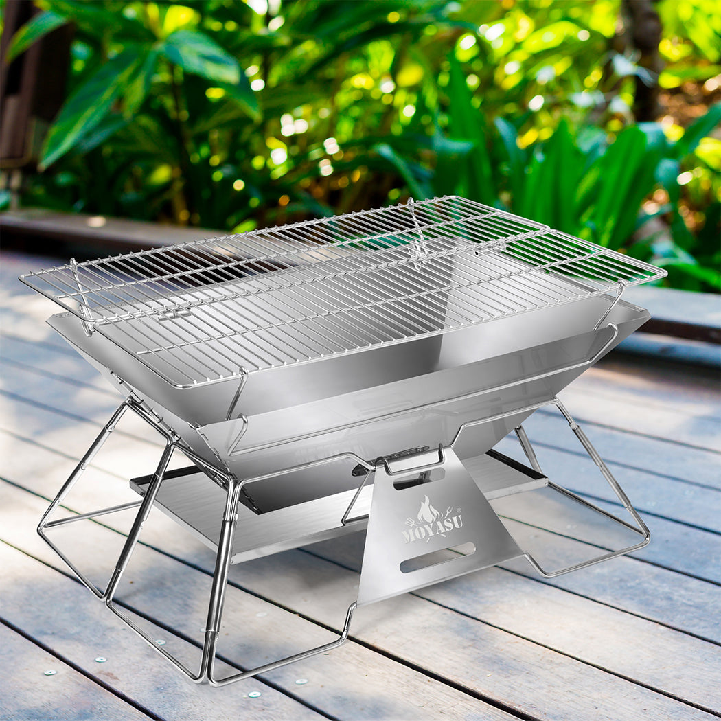 levede-portable-folding-bbq-charcoal-grill-silver-1996005436452638727