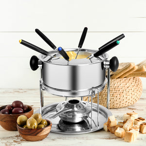 Toque Classic Fondue Set 12pcs Stainless-1973193928341590023