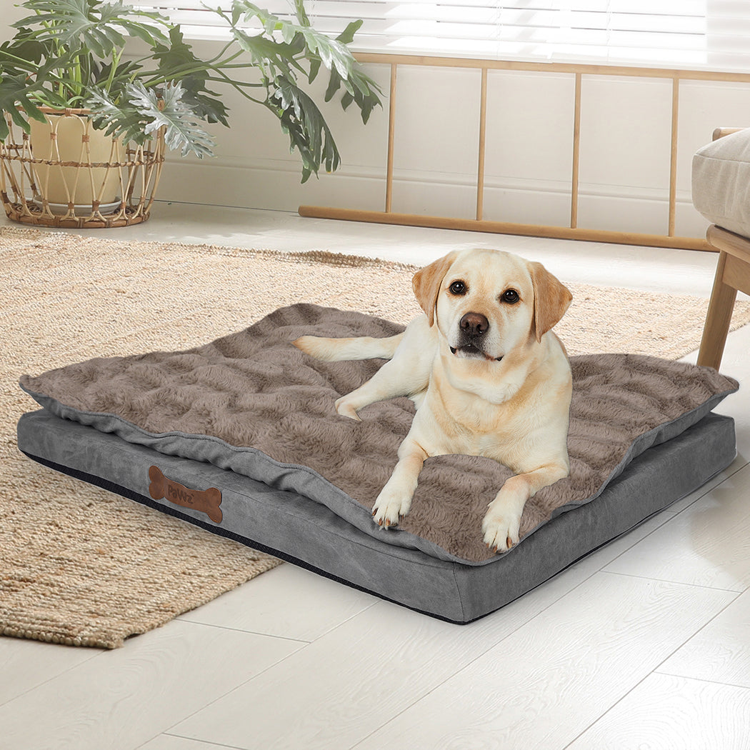 pawz-dog-calming-bed-pet-cat-removable-m-khaki-medium-1973193641002405895