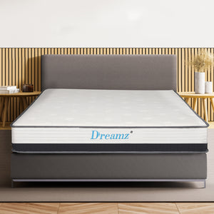 Dreamz Pocket Spring Mattress HD Foam Single-1975420427643785223