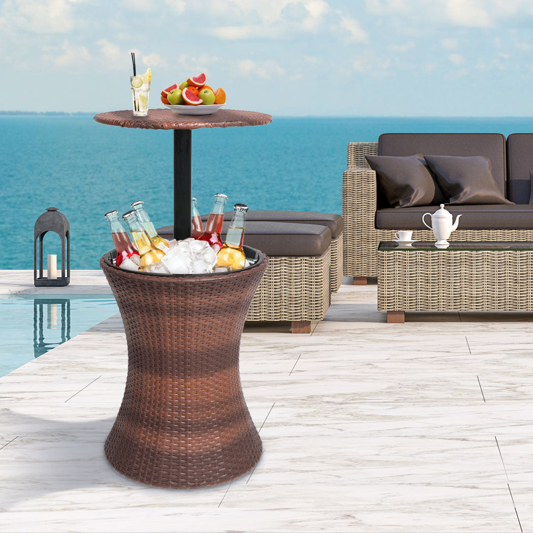 levede-cooler-ice-bucket-table-bar-outdoor-black-and-brown-1973193989939138567