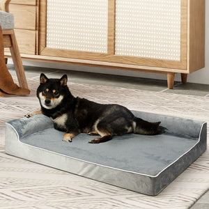 Pawz Orthopedic Dog Bed L Grey-1996005408053006343