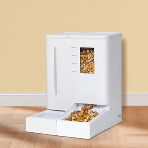Pawz 2-in-1 Automatic Pet Cat Dog Feeder Water Set-1996005455922597895