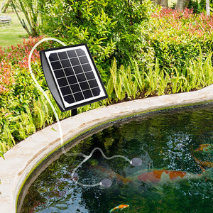 Lambu Solar Oxygenator Air Pump Powered-1975420371666604039