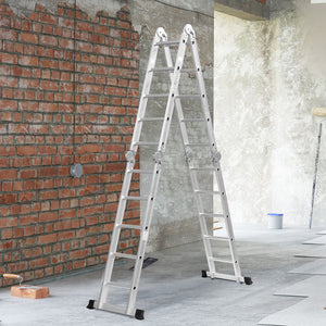 Traderight Multi Purpose Ladder Aluminium-1973193880442638343