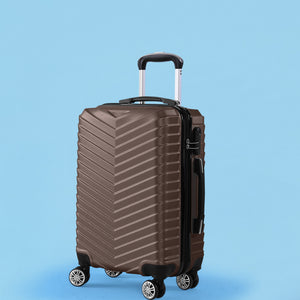 Slimbridge 28" Luggage Suitcase Travel Coffee 28 inch-1973193934863732743