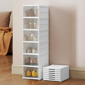 Levede 6 Pcs Shoe Box Home Shoe Shelf Storage Organizer-1996009991651332103